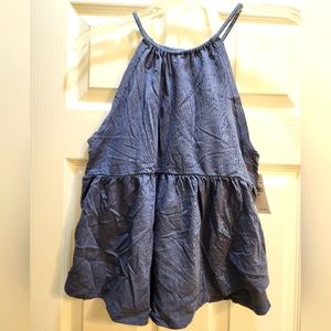 American Eagle Blue Tank - Small